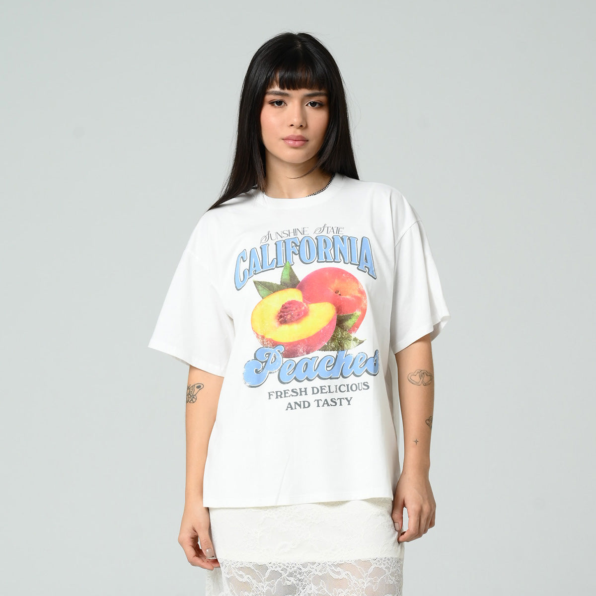 CAMISETA AMPLIA LARGA MANGA CORTA CALDER