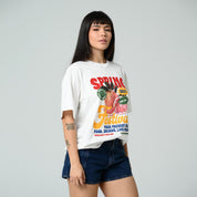 CAMISETA AMPLIA LARGA MANGA CORTA LENTOY