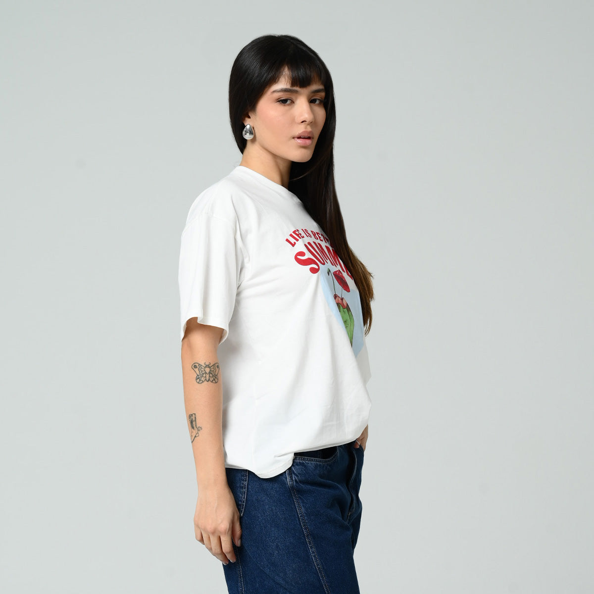 CAMISETA AMPLIA LARGA MANGA CORTA WHEL