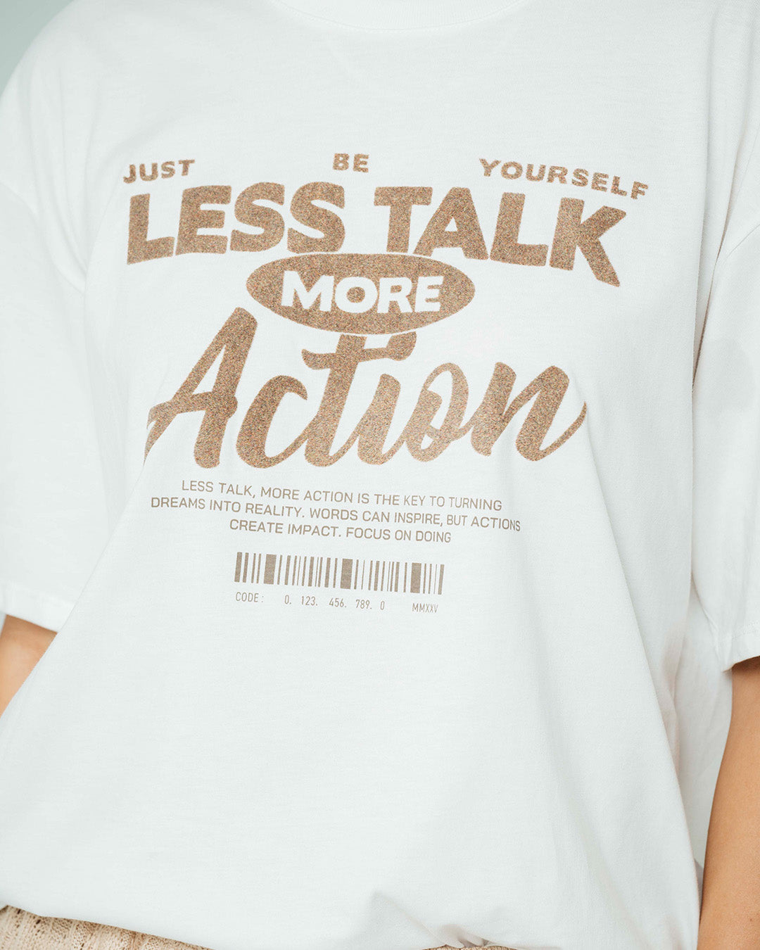 CAMISETA AMPLIA LARGA MANGA CORTA DUCEN