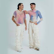 CAMISETA BOXY MANGA CORTA GENUI