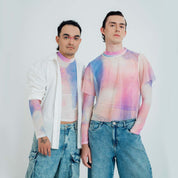 CAMISETA BOXY MANGA CORTA GENUI