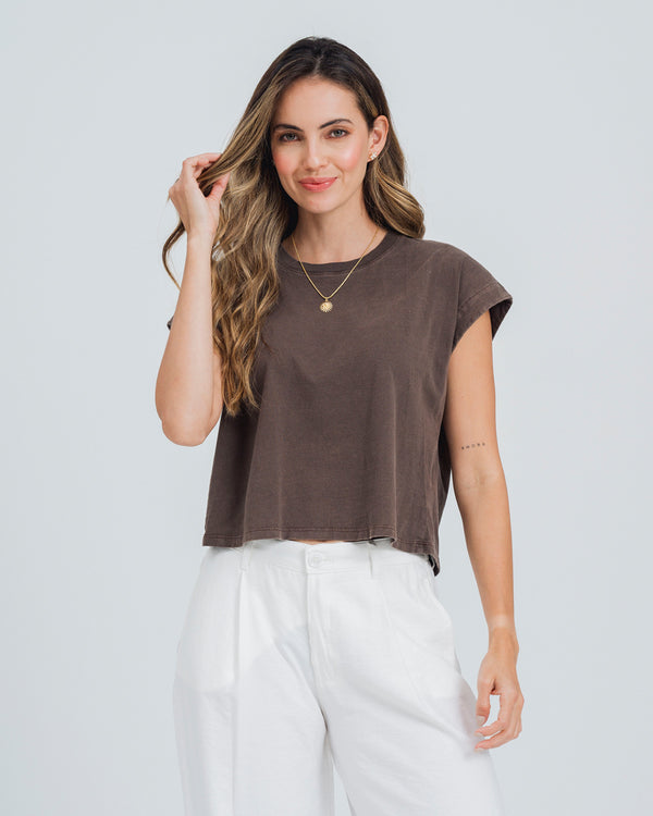 CAMISETA AMPLIA LARGA MANGA CORTA LATIN