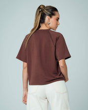 CAMISETA AMPLIA LARGO MEDIO MANGA CORTA