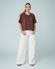 CAMISETA AMPLIA LARGO MEDIO MANGA CORTA