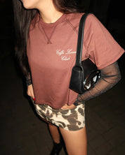 CAMISETA AMPLIA LARGO MEDIO MANGA CORTA