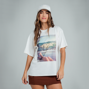 CAMISETA AMPLIA LARGA MANGA CORTA COPO