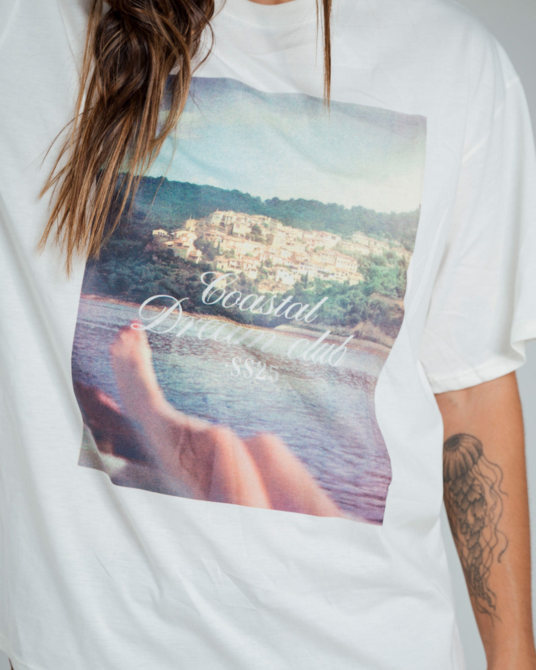 CAMISETA AMPLIA LARGA MANGA CORTA COPO