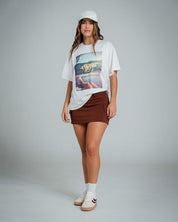 CAMISETA AMPLIA LARGA MANGA CORTA COPO