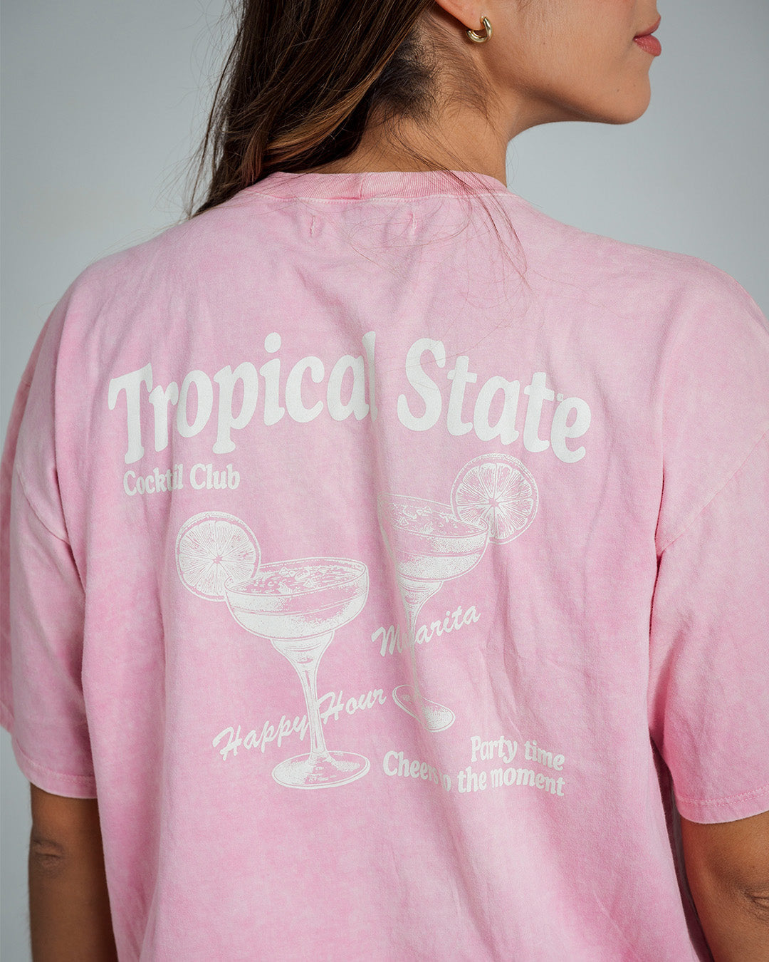 CAMISETA AMPLIA LARGA MANGA CORTA PRALIN