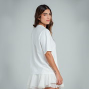 CAMISETA AMPLIA LARGA MANGA CORTA PAISA