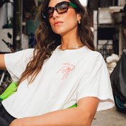 CAMISETA BOXY MANGA CORTA SOCIO