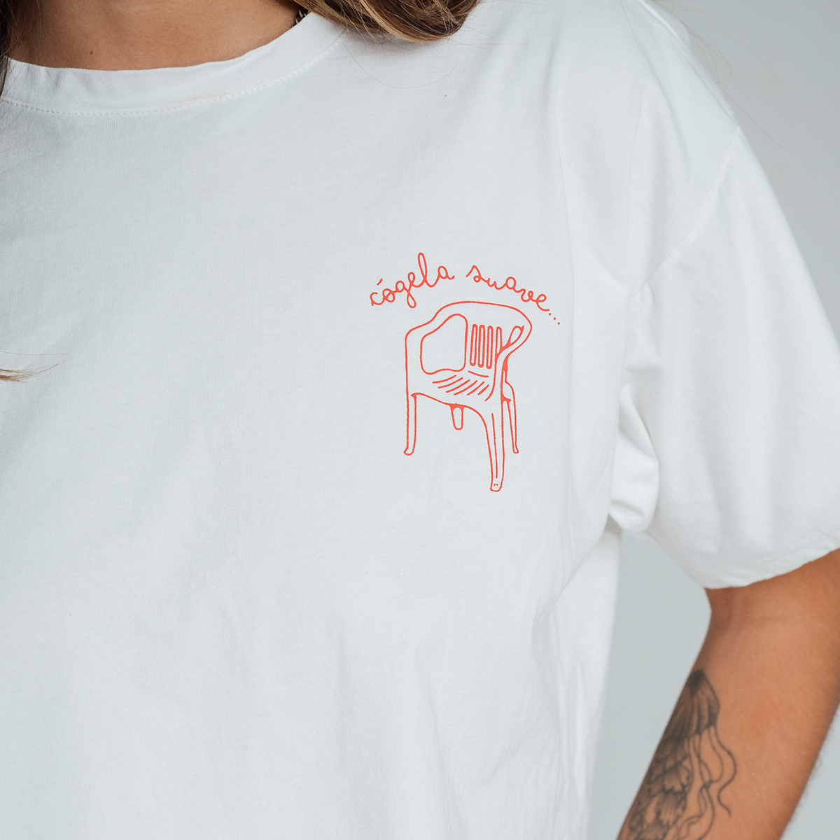 CAMISETA BOXY MANGA CORTA SOCIO