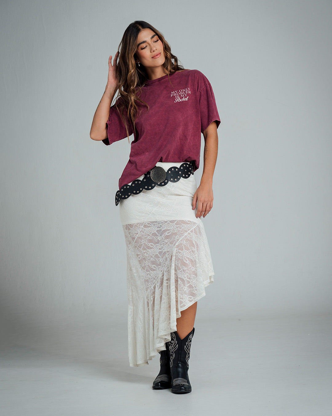 CAMISETA AMPLIA LARGA MANGA CORTA VAYOL