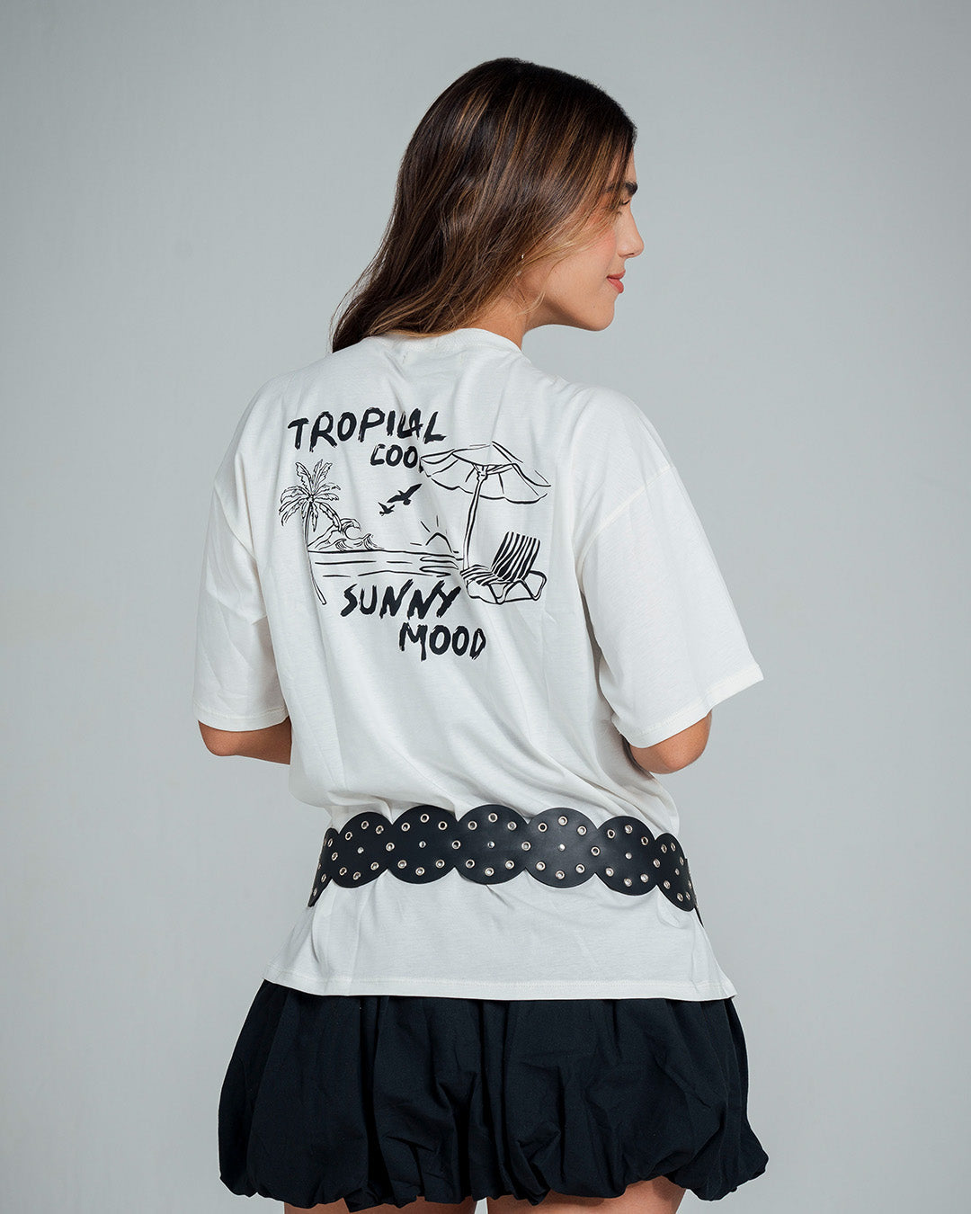 CAMISETA AMPLIA LARGA MANGA CORTA CONRON