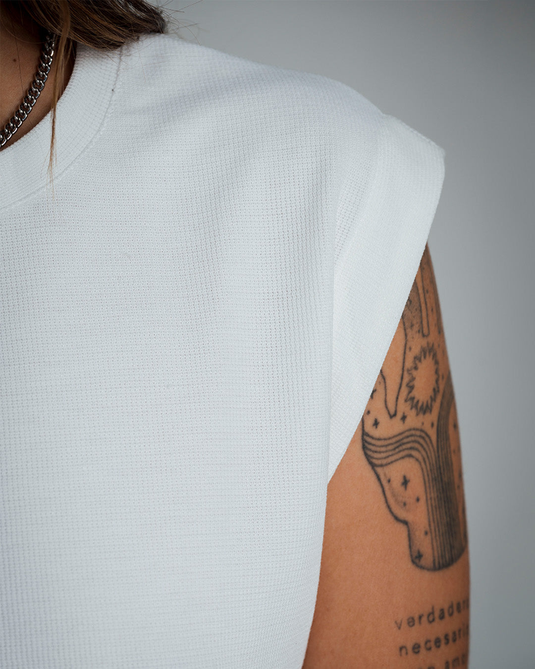 CAMISETA BOXY MANGA CORTA FANIN