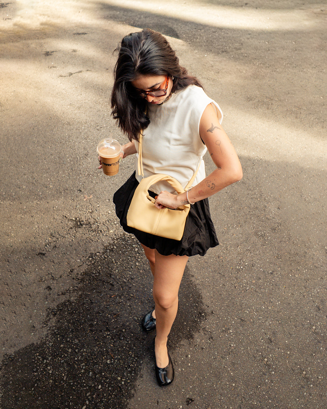 CAMISETA BOXY MANGA CORTA FANIN