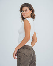 CAMISETA AJUSTADA LARGA MANGA CORTA VARE