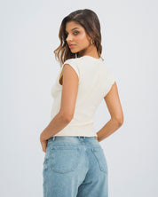 CAMISETA AJUSTADA LARGA MANGA CORTA RIMI