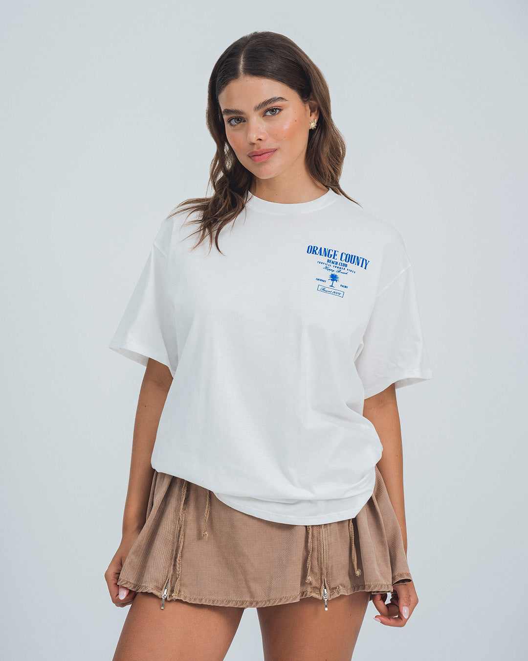 CAMISETA AMPLIA LARGA MANGA CORTA VERINA