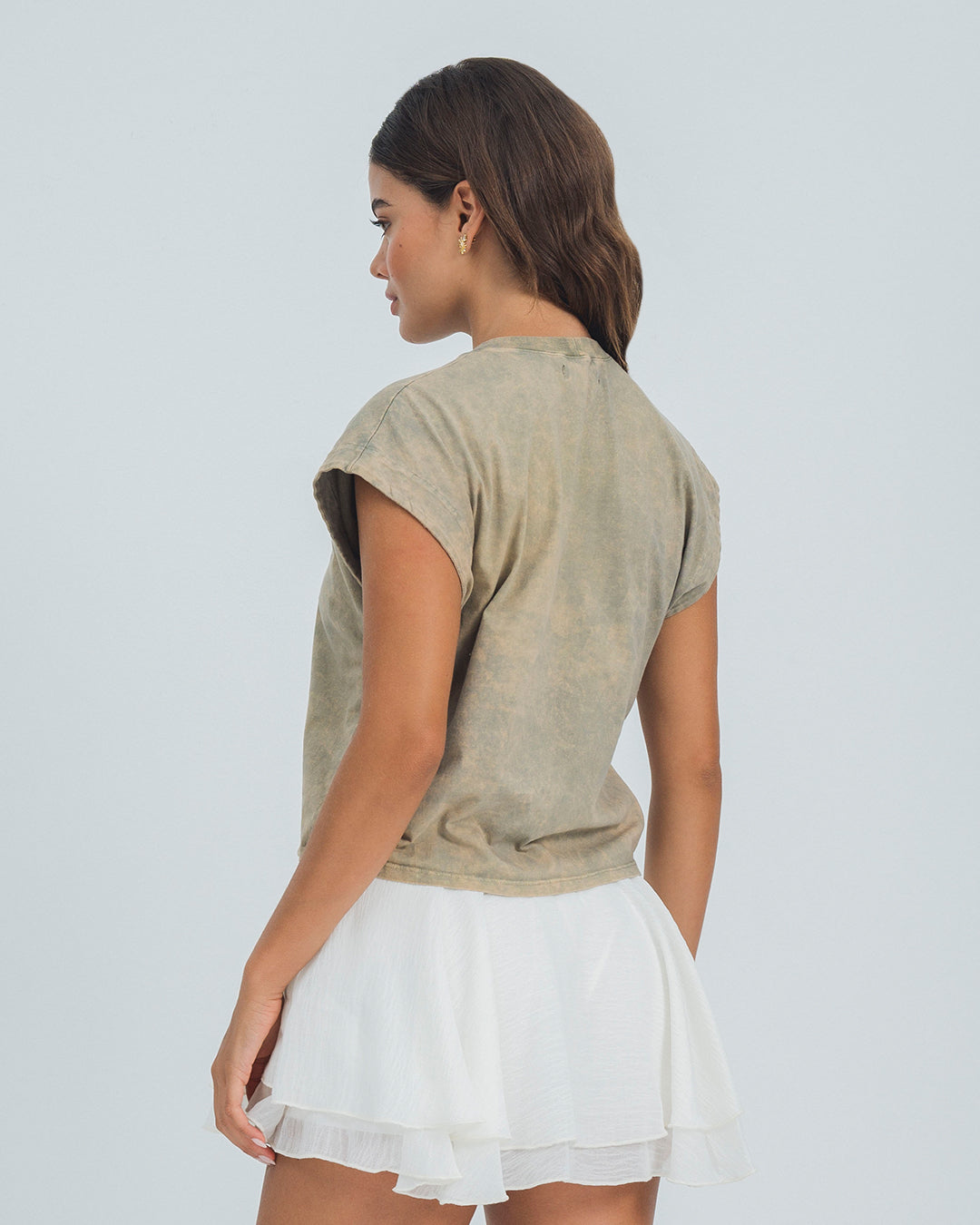 CAMISETA BOXY MANGA CORTA BRES