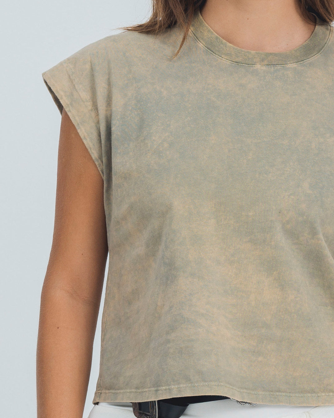 CAMISETA BOXY MANGA CORTA BRES