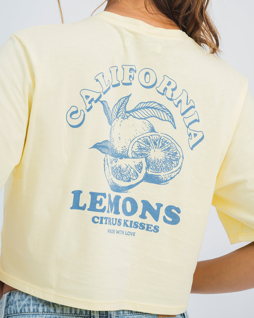 CAMISETA AMPLIA CORTA MANGA CORTA CITRUS