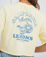 CAMISETA AMPLIA CORTA MANGA CORTA CITRUS