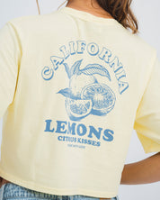 CAMISETA AMPLIA CORTA MANGA CORTA CITRUS