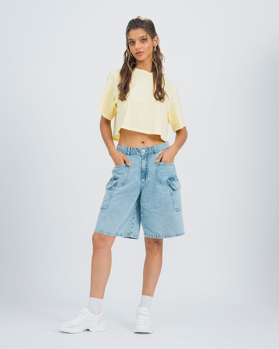 CAMISETA AMPLIA CORTA MANGA CORTA CITRUS