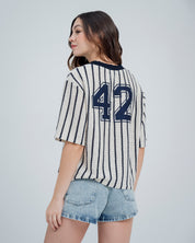 CAMISETA BOXY MANGA CORTA RAYNU