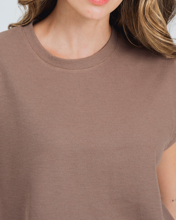 CAMISETA BOXY MANGA CORTA ALVI