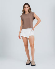 CAMISETA BOXY MANGA CORTA ALVI