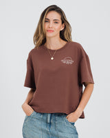 CAMISETA BOXY MANGA CORTA MAURI