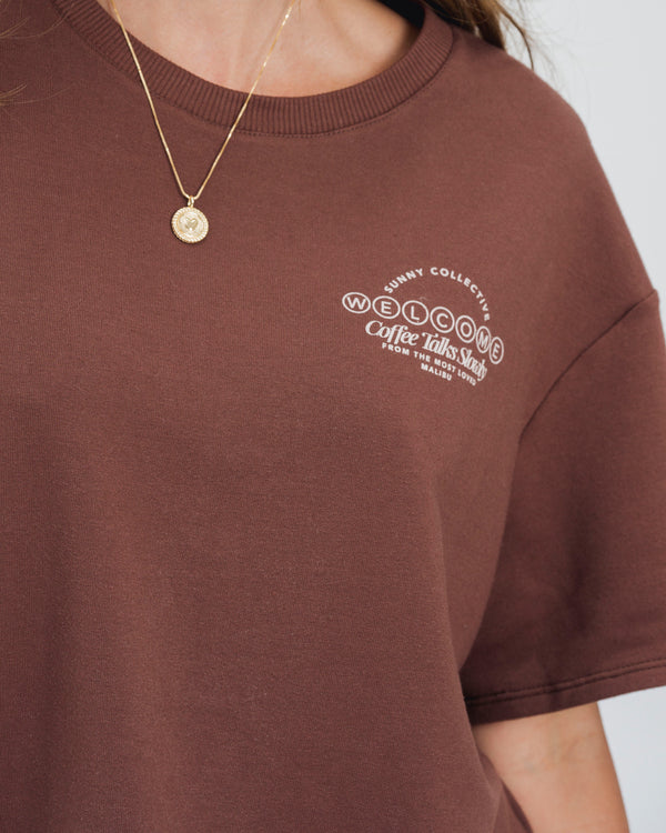 CAMISETA BOXY MANGA CORTA MAURI