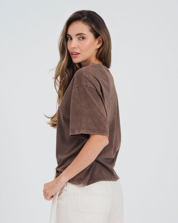 CAMISETA BOXY MANGA CORTA CAUCA