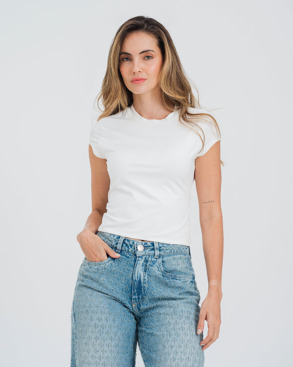 CAMISETA AJUSTADA MANGA CORTA IRTY