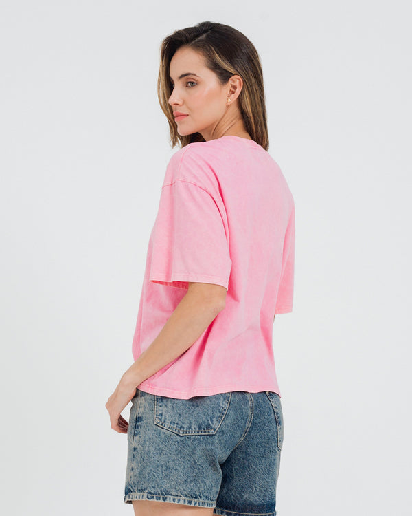CAMISETA BOXY MANGA CORTA REGIL