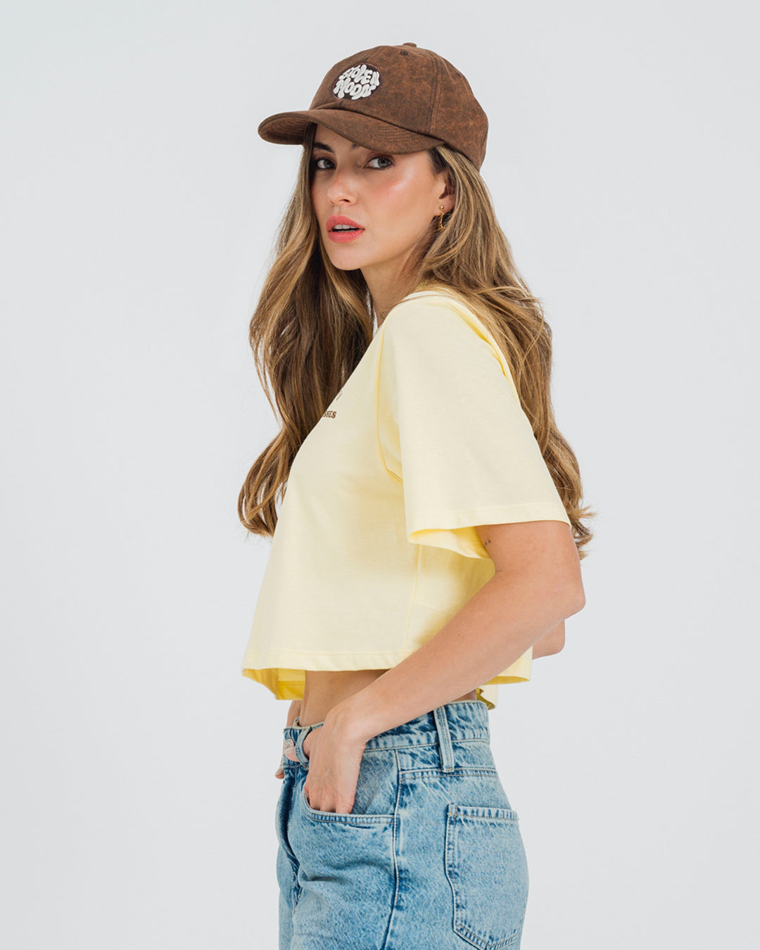 CAMISETA AMPLIA CORTA MANGA CORTA TOUNI