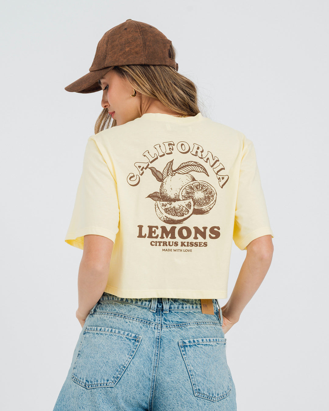 CAMISETA AMPLIA CORTA MANGA CORTA TOUNI