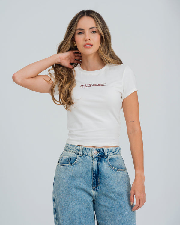 CAMISETA AJUSTADA MANGA CORTA LONAR