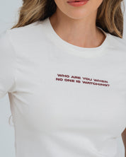 CAMISETA AJUSTADA MANGA CORTA LONAR