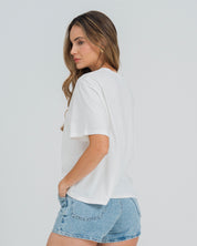 CAMISETA BOXY MANGA CORTA JUVEN