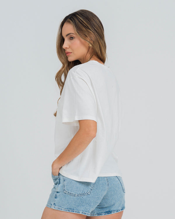CAMISETA BOXY MANGA CORTA JUVEN