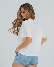 CAMISETA BOXY MANGA CORTA JUVEN