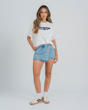 CAMISETA BOXY MANGA CORTA JUVEN