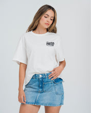 CAMISETA BOXY MANGA CORTA DOUR