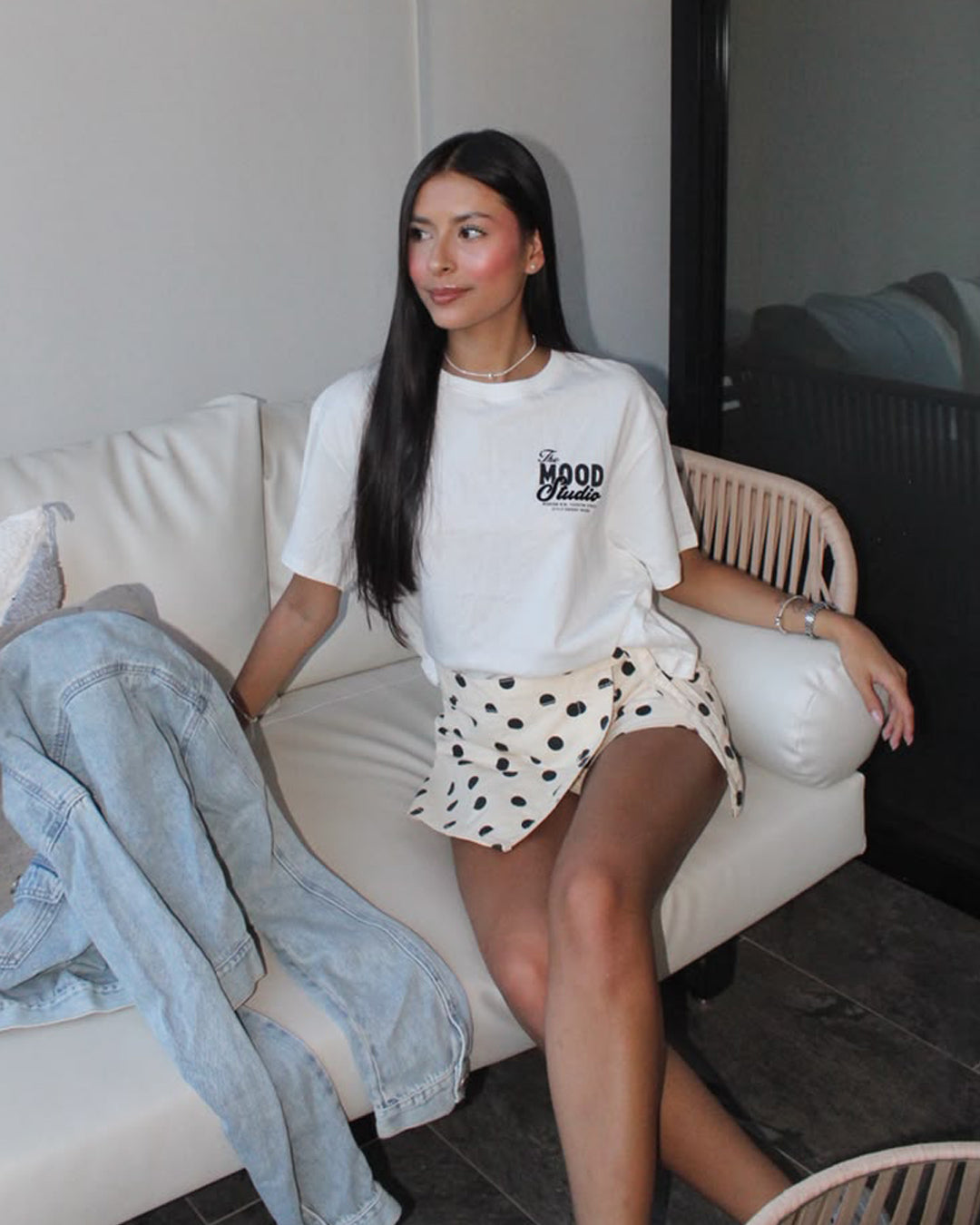 CAMISETA BOXY MANGA CORTA DOUR
