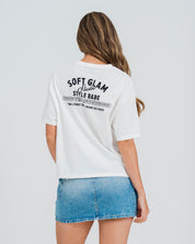 CAMISETA BOXY MANGA CORTA DOUR