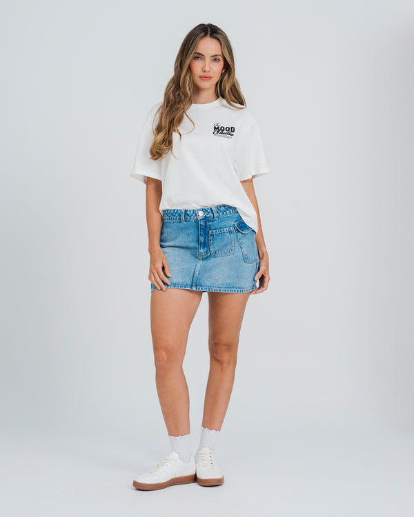 CAMISETA BOXY MANGA CORTA DOUR